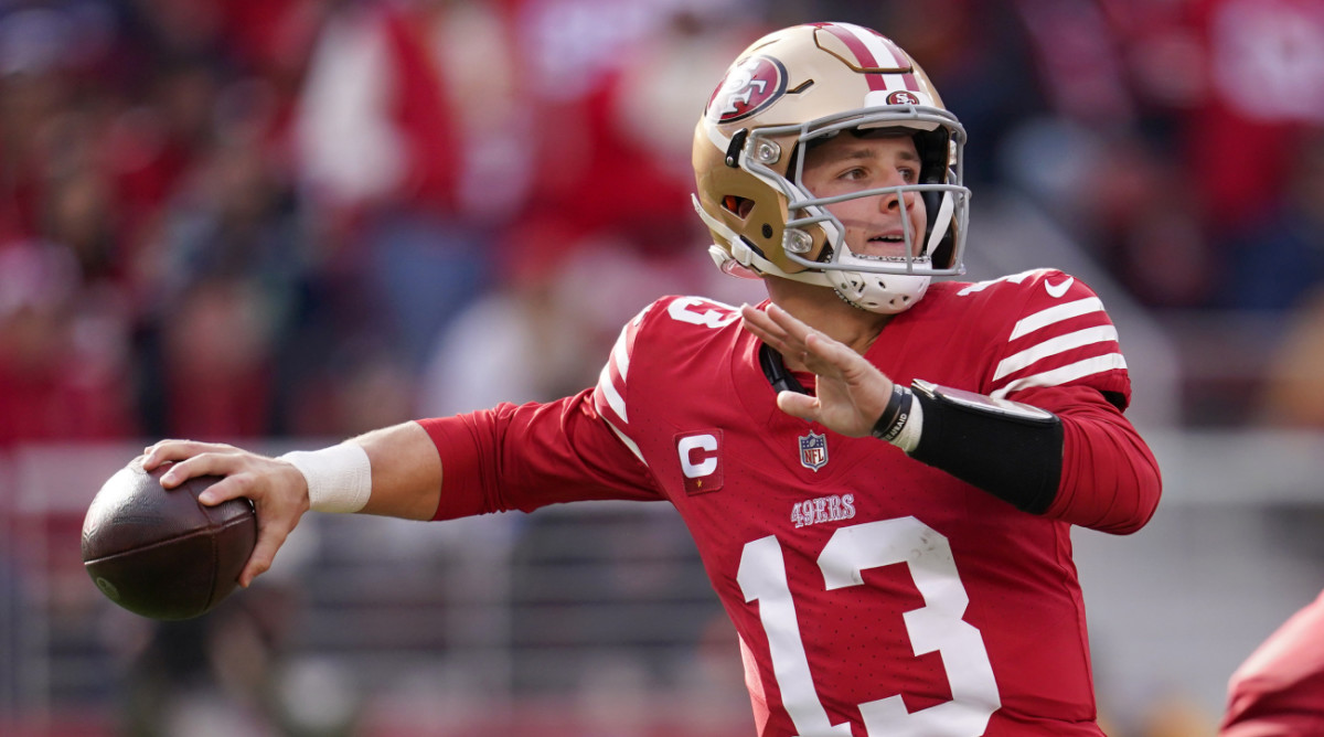 49ers quarterback Brock Purdy